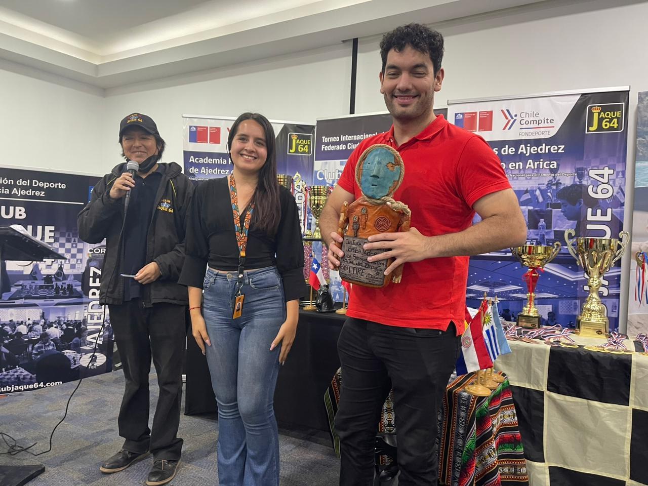 Sandro Mareco wins Chess Festival Arica (Chile) ChessBase